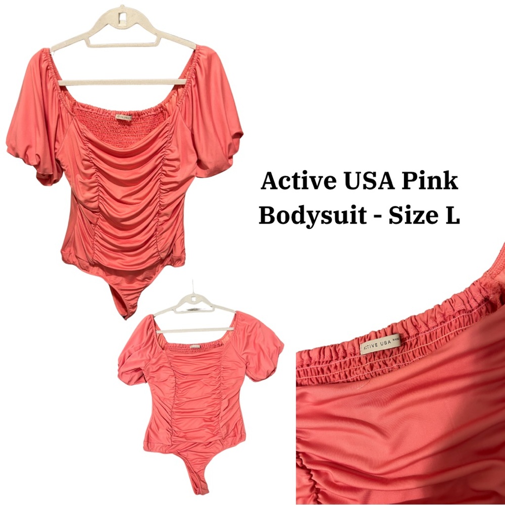Puffy Pink Bodysuit